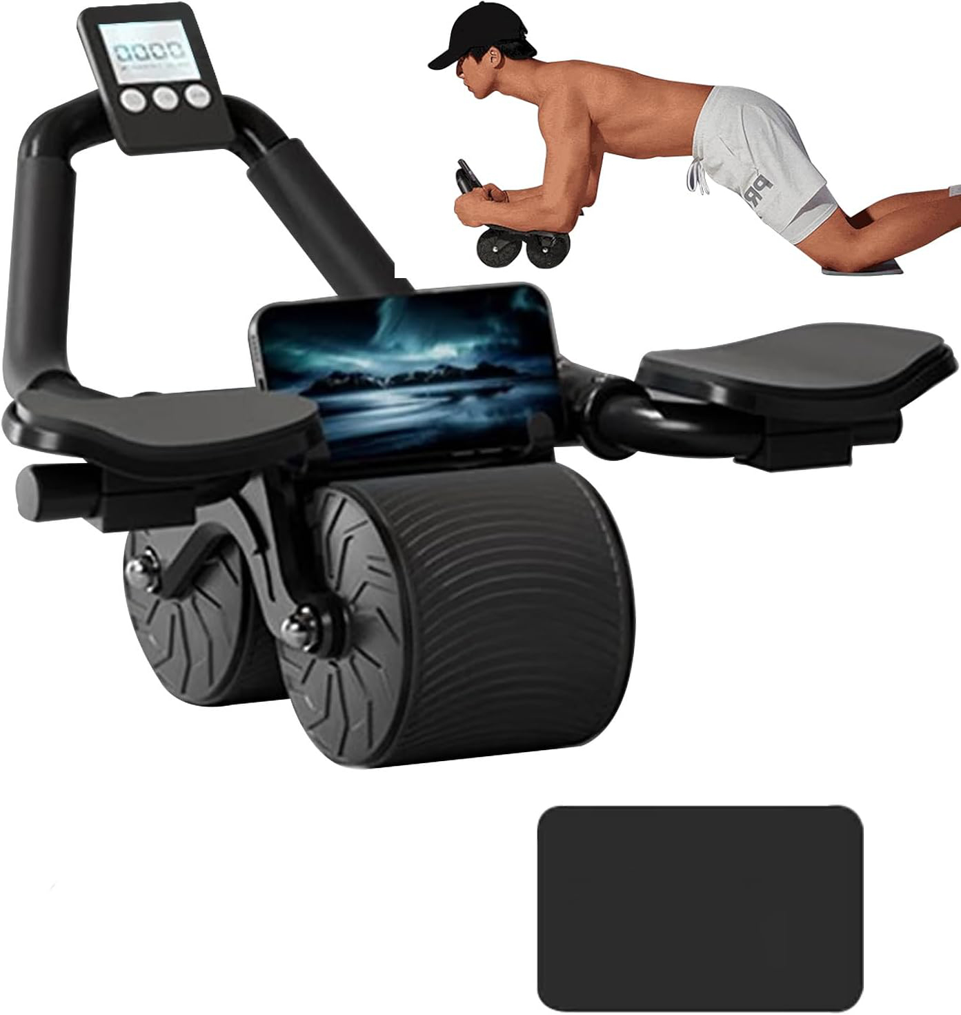 Поддержка локтя, автоматическо – обзор и цена Ab Roller Wheel With Elbow Support